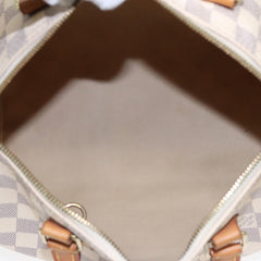 Louis Vuitton Speedy 30 Damier Azur Pre Owned