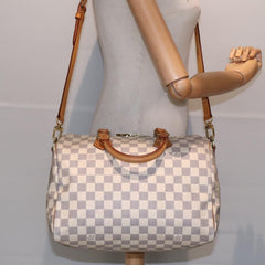 Louis Vuitton Speedy 30 Damier Azur Pre Owned