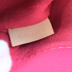 Louis Vuitton Pallas Brown Leather Bag Pre Owned