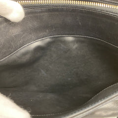 CHANEL CC LOGO BLACK TOTE BAG PRE-OWNED