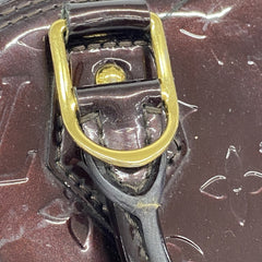 Louis Vuitton Alma Burgundy Bag Pre-Owned