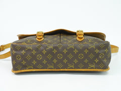 Louis Vuitton Gibeciere Monogram Bag Pre Owned