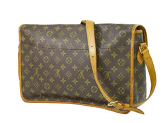 Louis Vuitton Gibeciere Monogram Bag Pre Owned
