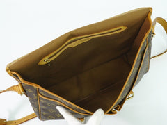 Louis Vuitton Gibeciere Monogram Bag Pre Owned