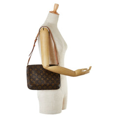 Louis Vuitton Musette Tango Brown Women Bag Pre Owned