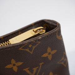 Louis Vuitton Monogram Piano Tote Bag in Brown Pre Owned