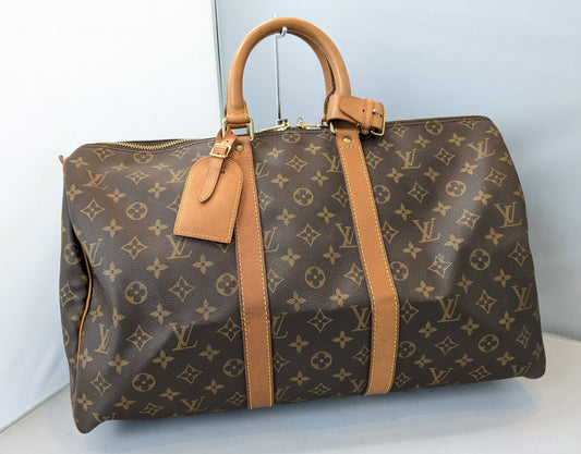 Louis Vuitton Keepall 45 Monogram Pre-Owned