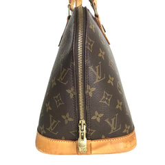 LOUIS VUITTON PreOwned Alma Monogram canvas Brown Women